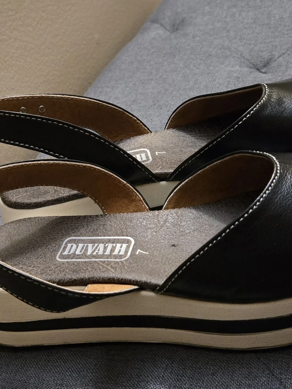 Women's Black Slingback Flats
